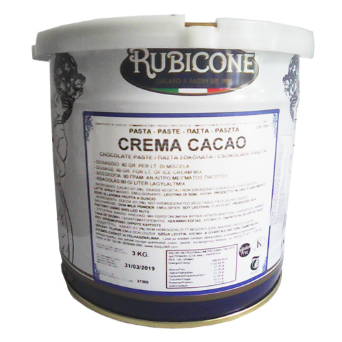 Hương Liệu làm kem vị chocolate | Pasta Cacao Rubicone Italia |